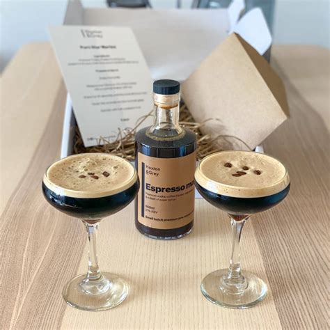 espresso martini cocktail gift set